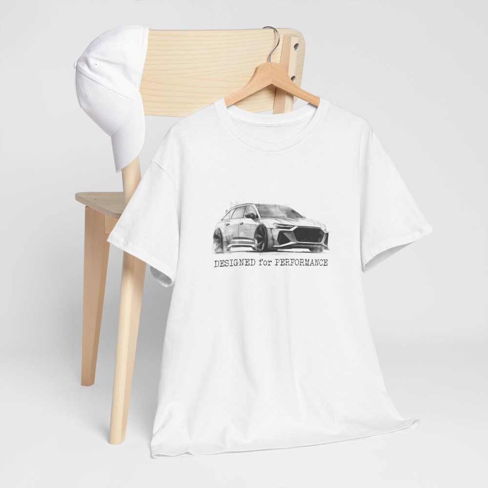 AUDI RS 6 AVANT Designed for Performannce Herren-T-Shirt für Audi-Fans