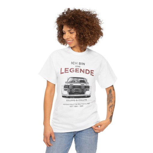 AUDI Quattro S1 bin eine Legende - T-shirt mixte pour homme et femme - Graphisme style designer