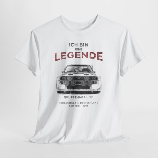 AUDI Quattro S1 bin eine Legende - T-shirt mixte pour homme et femme - Graphisme style designer
