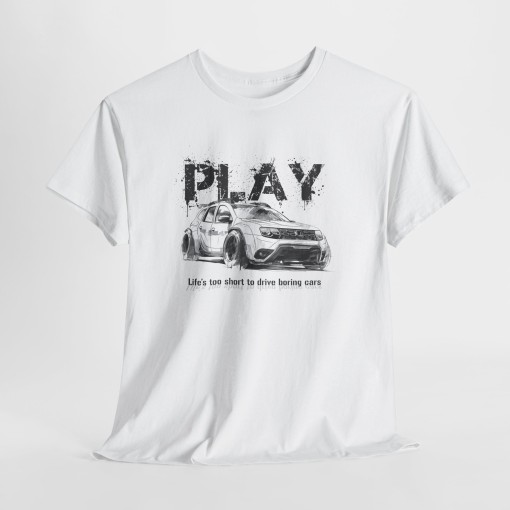 DACIA DUSTER PLAY – Unisex T-shirt for men and women – Designer-style graphics