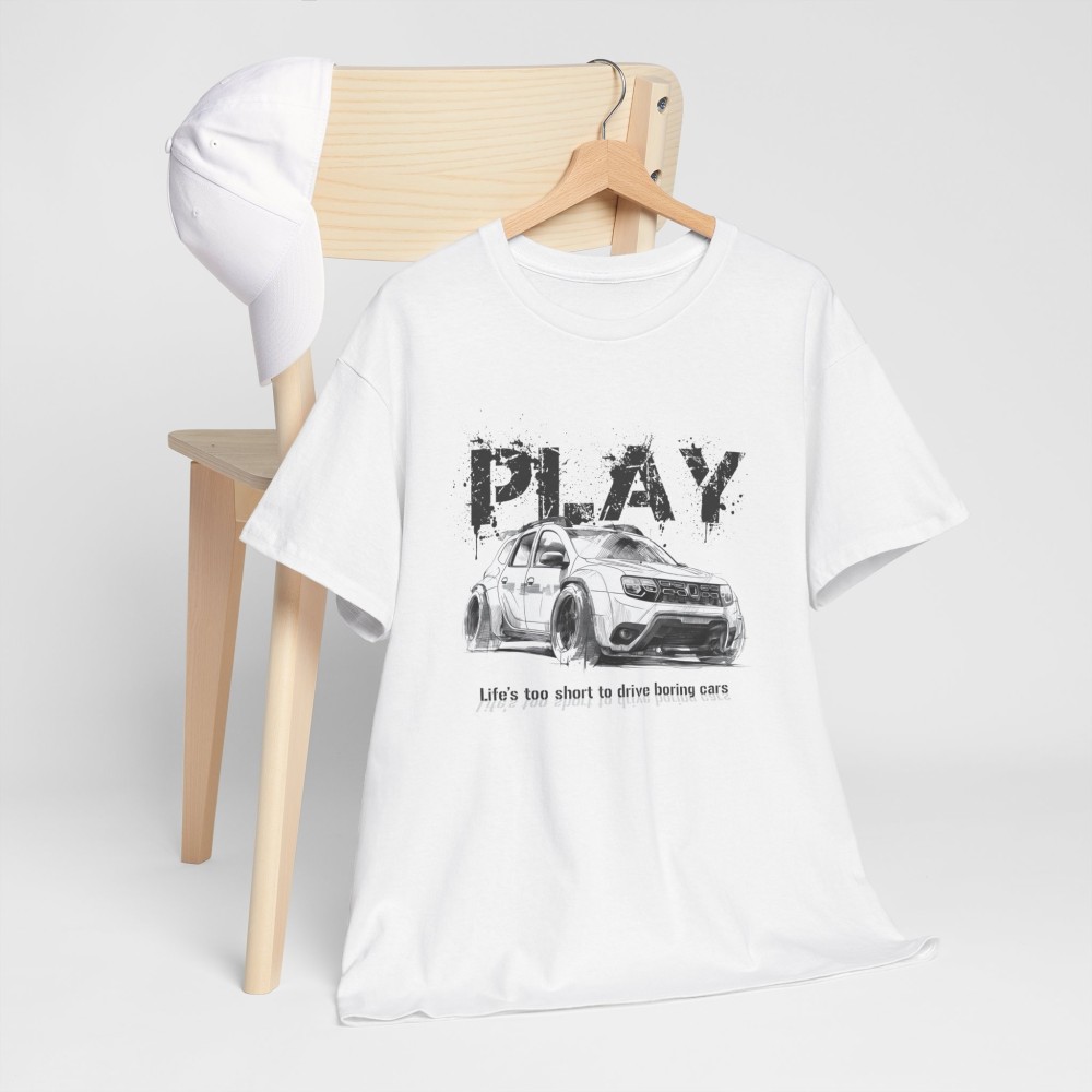 DACIA DUSTER PLAY – Unisex-T-Shirt für Männer und Frauen – Grafikdesign im Designer