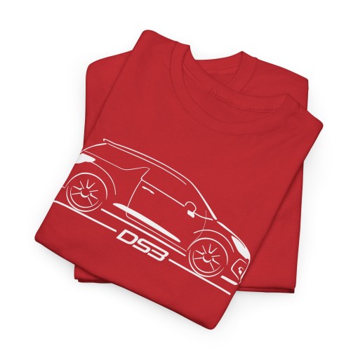 Silhouette CITROEN DS3 Racing T-shirt per uomo