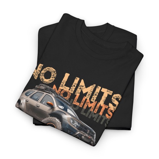 DUSTER NO LIMITS silhouette Dacia Duster 2 Männer T-Shirt