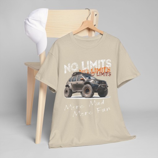 DUSTER NO LIMITS silhouette Dacia Duster 2 Männer T-Shirt