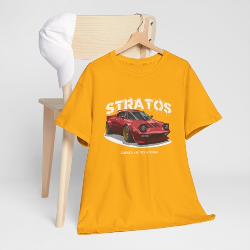Lancia STRATOS Creata nel 1973 a Torino Maglietta uomo