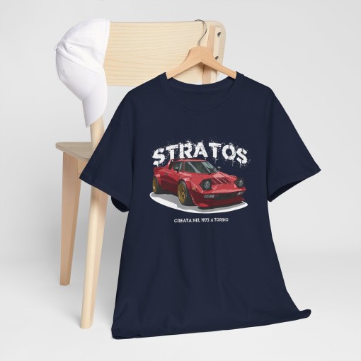 Lancia STRATOS Creata nel 1973 a Torino T-shirt homme