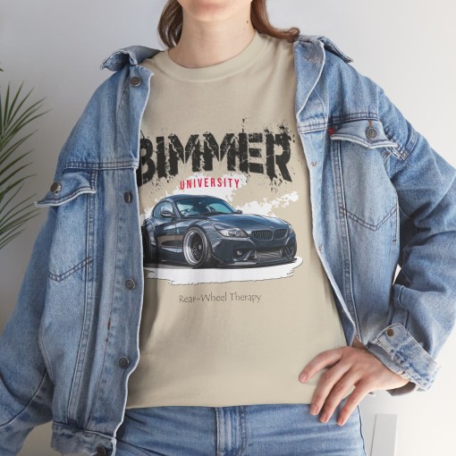BMW Z4 e86 BIMMER UNIVERSITY T-shirt da uomo
