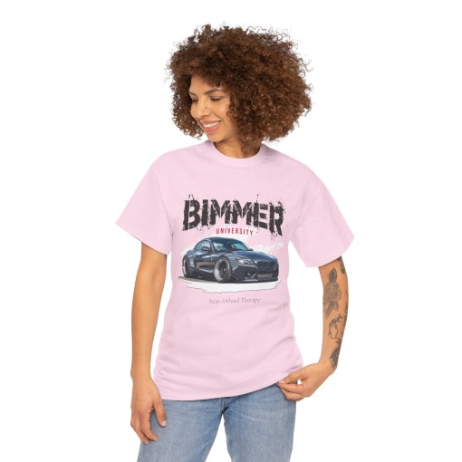 BMW Z4 e86 BIMMER UNIVERSITY T-shirt da uomo