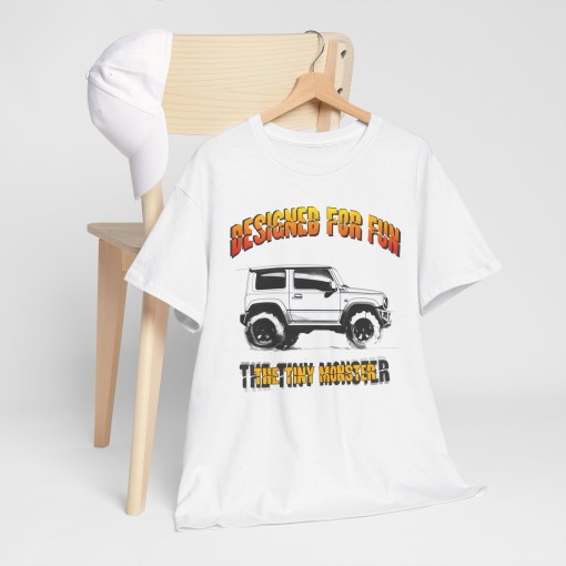 Suzuki Jimny Designed for Fun T-shirt da uomo per gli appassionati di SUZUKI