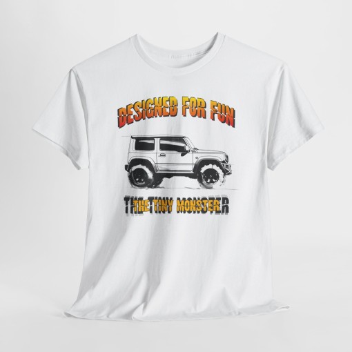 Suzuki Jimny Designed for Fun T-shirt da uomo per gli appassionati di SUZUKI