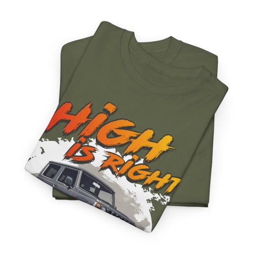 Suzuki Jimny High is Right T-shirt da uomo per gli appassionati di SUZUKI