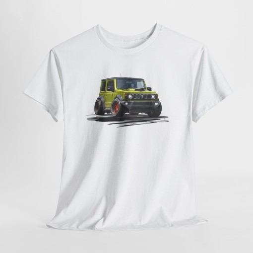 Suzuki Jimny Lime Green men’s T-shirt for SUZUKI enthusiasts
