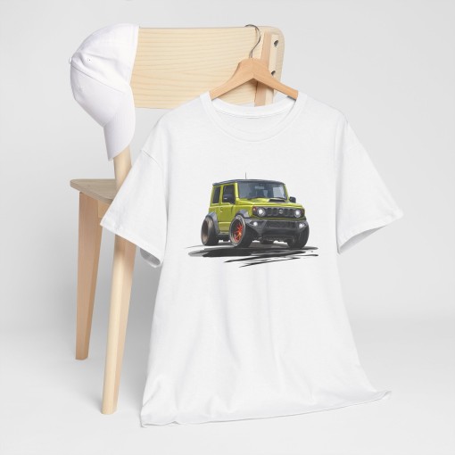 Suzuki Jimny Lime Green men’s T-shirt for SUZUKI enthusiasts