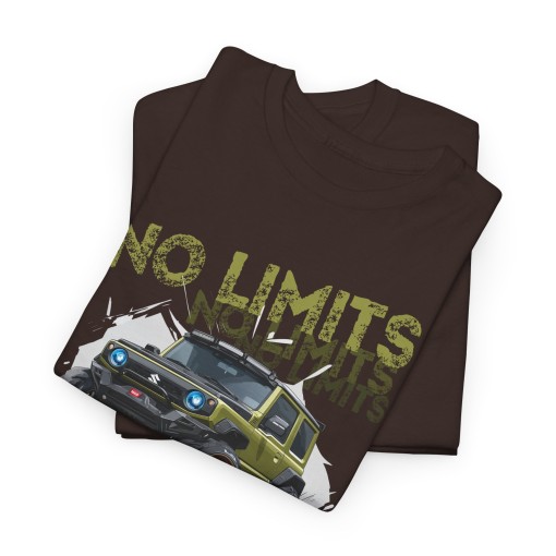 Suzuki Jimny no Limits T-shirt da uomo per gli appassionati di SUZUKI