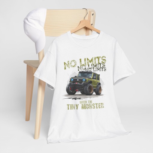 Suzuki Jimny no Limits T-shirt homme pour les passionnés de SUZUKI