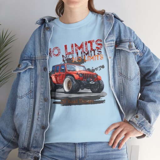 WRANGLER No Limits T-shirt da uomo per gli appassionati di JEEP