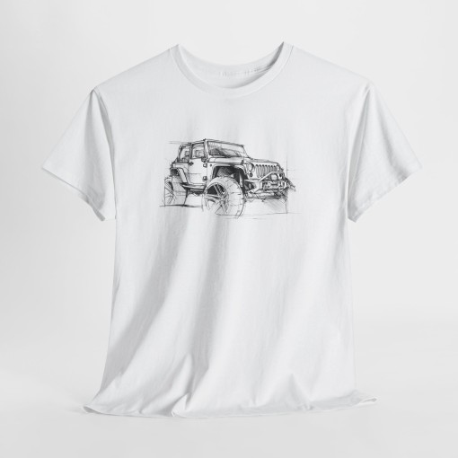 WRANGLER Minimalist Herren-T-Shirt für JEEP-Fans