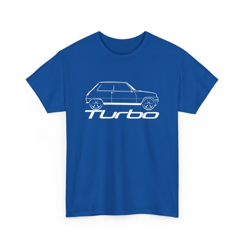 Renault 5 Alpine Turbo silhouette Männer T-Shirt vintage