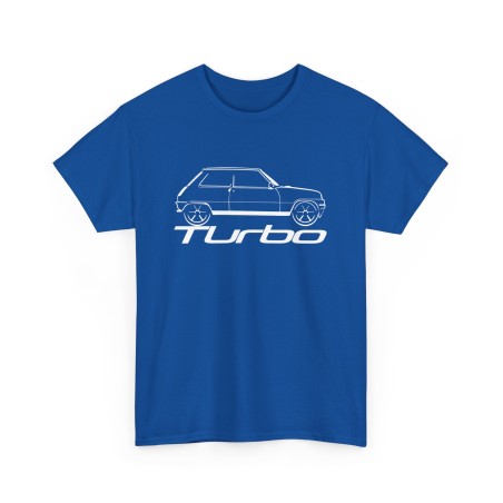 Renault 5 Alpine Turbo silhouette Männer T-Shirt vintage