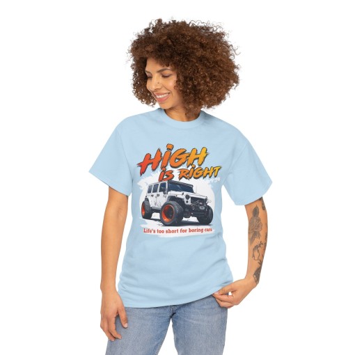 WRANGLER High is Right T-shirt homme pour les passionnés de JEEP