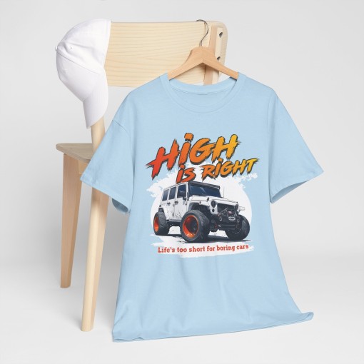 WRANGLER High is Right T-shirt homme pour les passionnés de JEEP