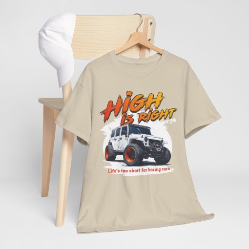 WRANGLER High is Right T-shirt homme pour les passionnés de JEEP