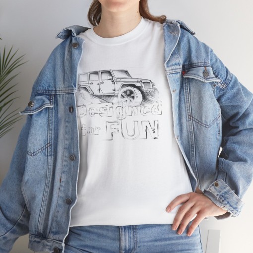 WRANGLER Designed for Fun men’s T-shirt for JEEP enthusiasts