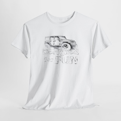 WRANGLER Designed for Fun T-shirt homme pour les passionnés de JEEP