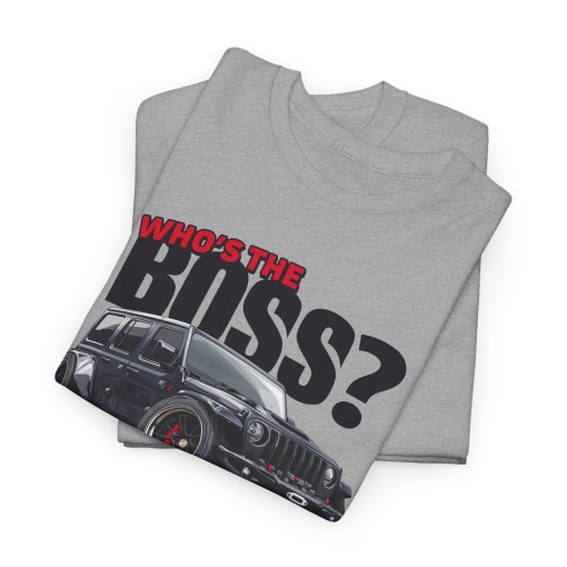 WRANGLER Who's The Boss Herren-T-Shirt für JEEP-Fans