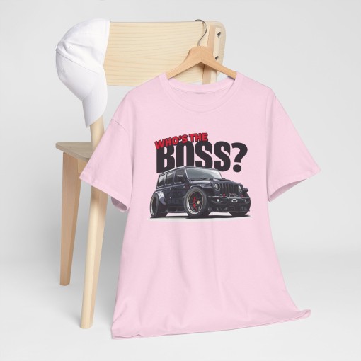 WRANGLER Who's The Boss Herren-T-Shirt für JEEP-Fans