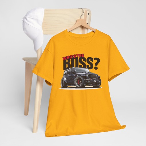 WRANGLER Who's The Boss Herren-T-Shirt für JEEP-Fans
