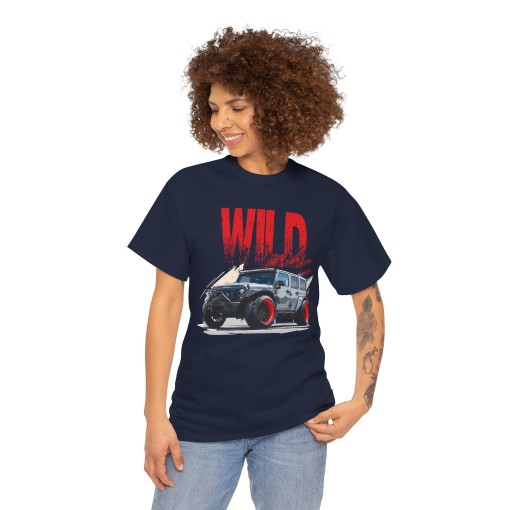 WRANGLER WILD T-shirt da uomo per gli appassionati di JEEP