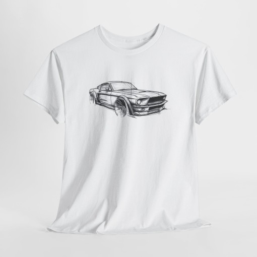 Vintage Ford Mustang T-shirt homme pour les passionnés de Mustang - Designer style