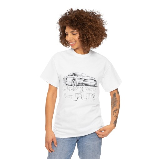 Ford Mustang Designed for Fun T-shirt homme pour les passionnés de Mustang