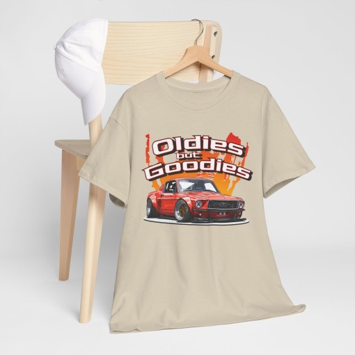 Ford Mustang Vintage Oldies but Goodies T-shirt da uomo per gli appassionati di Mustang