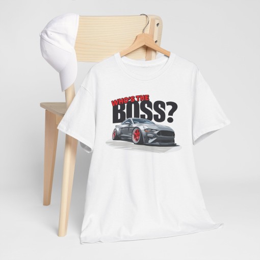 Ford Mustang Who's the Boss T-shirt homme pour les passionnés de Mustang