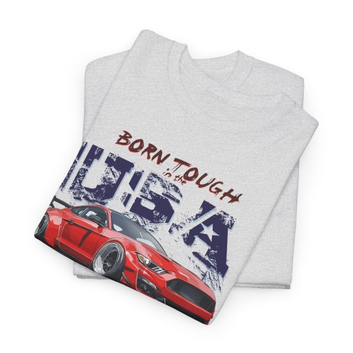 Ford Mustang Born Tough in the USA T-shirt homme pour les passionnés de Mustang