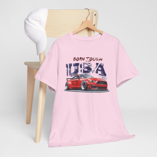 Ford Mustang Born Tough in the USA  Herren-T-Shirt für Mustang-Fans