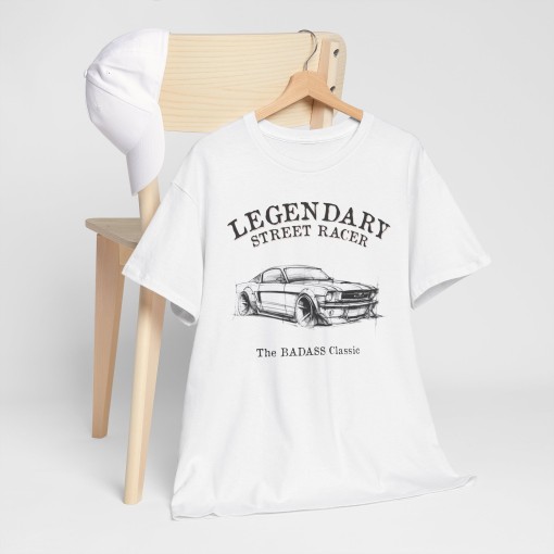 Ford Mustang Legenday Streer Racer T-shirt homme pour les passionnés de Mustang