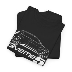 GIVE ME 5 Men Tshirt with RENAULT 5 E-Tech silhouette