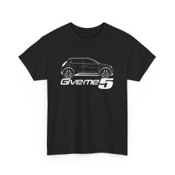 GIVE ME 5 Männer T-Shirt mit RENAULT 5 E-Tech silhouette