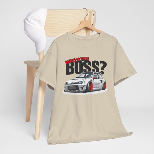 PEUGEOT 106 MAXI Who's The Boss T-shirt unisex per uomo e donna