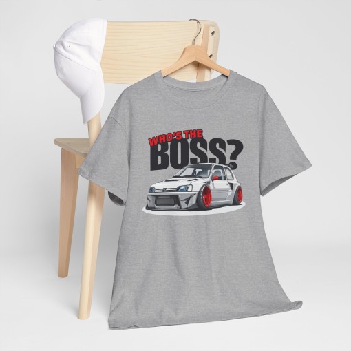 PEUGEOT 106 MAXI Who's The Boss Unisex-T-Shirt für Männer und Frauen