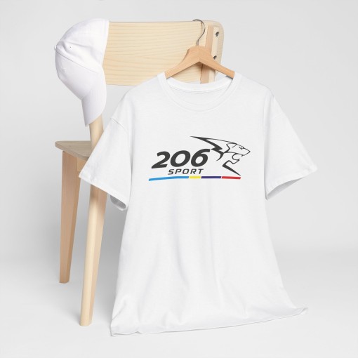 PEUGEOT 206 SPORT – Unisex-T-Shirt für Männer und Frauen