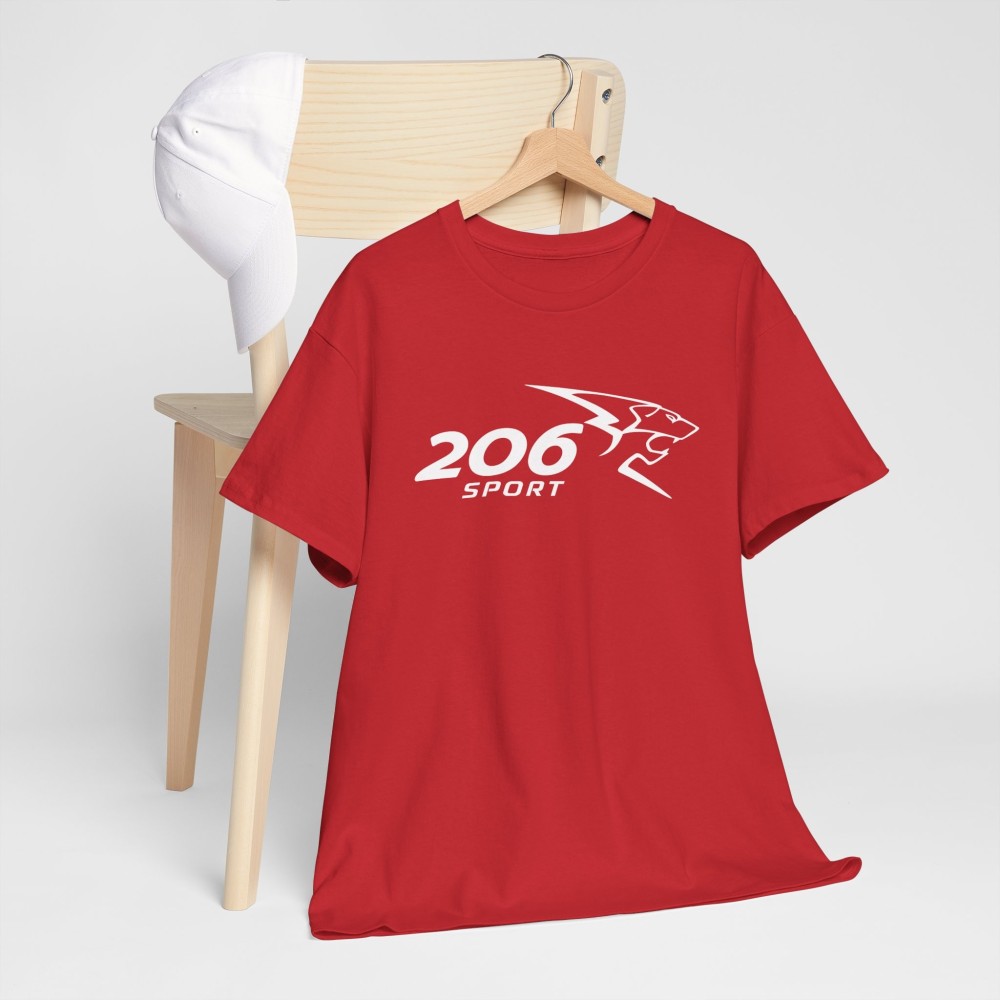 PEUGEOT 206 SPORT Unisex-T-Shirt für Männer und Frauen