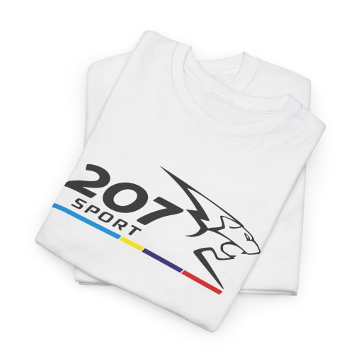 PEUGEOT 207 SPORT – Unisex-T-Shirt für Männer und Frauen