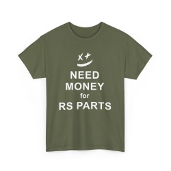 NEED MONEY FOR RS PARTS Men Tshirt for owner of Megane RS Clio RS et Twingo RS