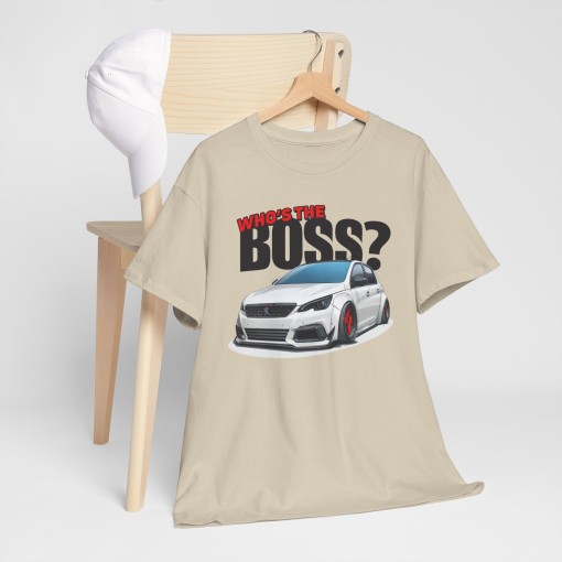 PEUGEOT 308 MAXI Who's The Boss Unisex T-shirt for men and women