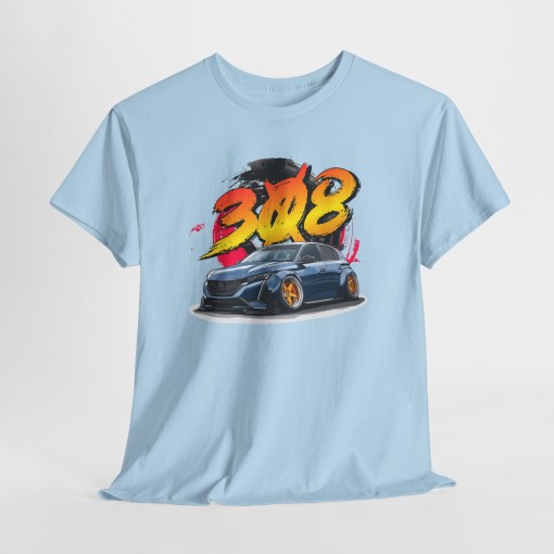 PEUGEOT 308 MAXI Unisex-T-Shirt für Männer und Frauen