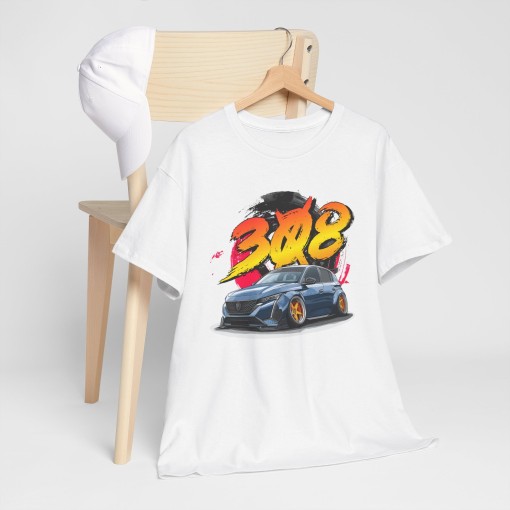 PEUGEOT 308 MAXI T-shirt unisex per uomo e donna